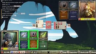 Poker Quest Swords & Spades - Going to Try the Rogue Class for This Playthrough