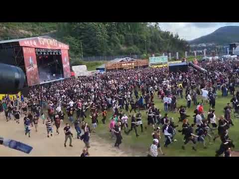 WORLD'S BIGGEST CIRCLE PIT (aka Conga) by Serrabulho @ Resurrection Fest, Viveiro [ES] - 29.06.22