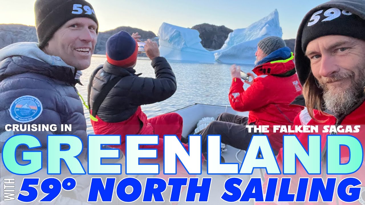 Cruising in Greenland; Sailing Prince Christian Sound @59° North Sailing onboard SY Falken