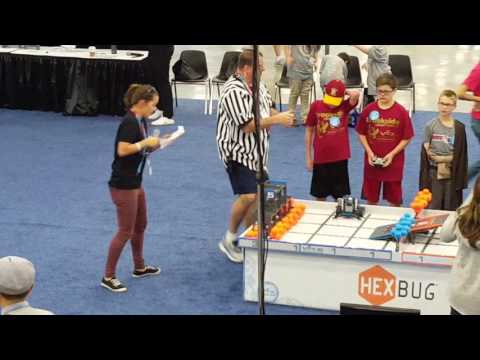VEX IQ Crossover 2017 World's Elementary Science Division Q174 6403Z & 10950J