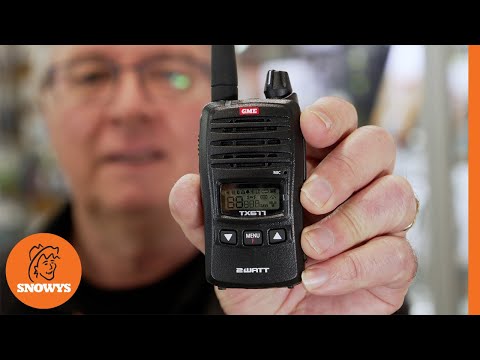 GME 2 Watt UHF CB Handheld Radio TX677