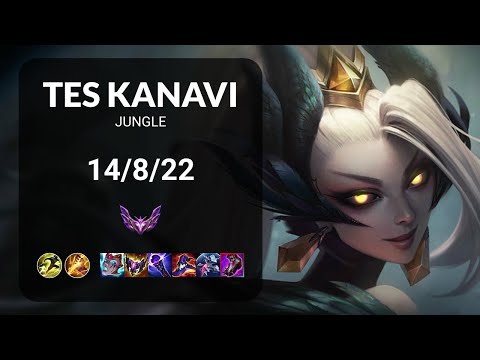 TES Kanavi Zyra vs Skarner JUNGLE - KR MASTER Patch 15.1