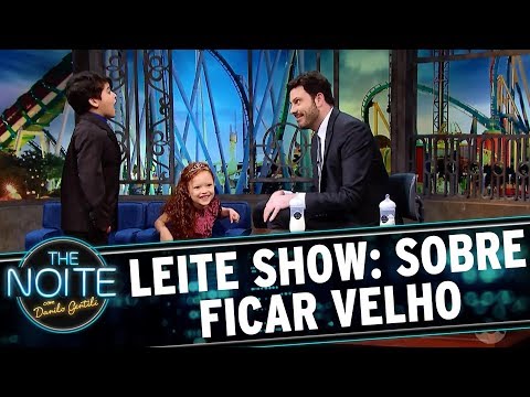 Leite Show: About getting old | The Noite (10/07/17)