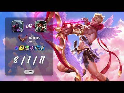 Varus ADC vs Miss Fortune - EUW GrandMaster Patch 13.10