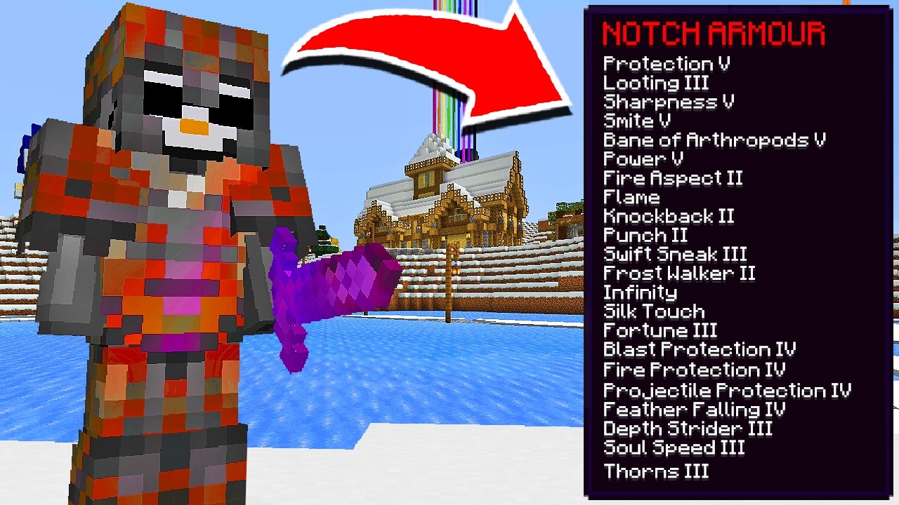 I Got the World's Strongest Armour in Minecraft Hardcore