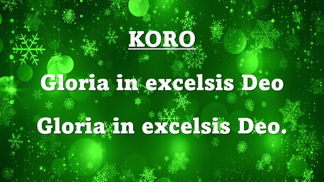 DINGGIN NATIN ANG AWITAN (Angels We Have Heard on High) Accompaniment with Tagalog lyrics