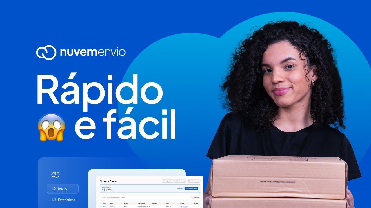 NUVEM ENVIO: Como enviar os PRIMEIROS PEDIDOS pelos CORREIOS?