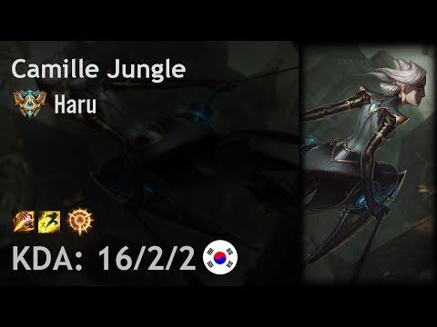 Camille Jungle vs Rengar - Haru vs Light - KR Challenger Patch 8.5