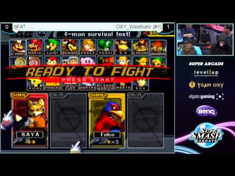 SSS 18 - MioM SFAT (Fox) Vs. OXY Westballz (Falco) - Winner's Round 2