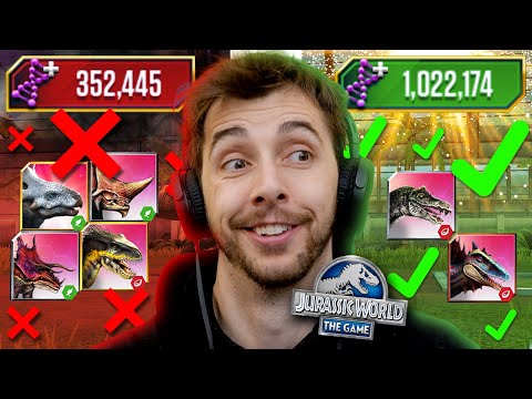 THE BEST WAY TO GET DNA!!! | Jurassic World - The Game | Ep593 HD