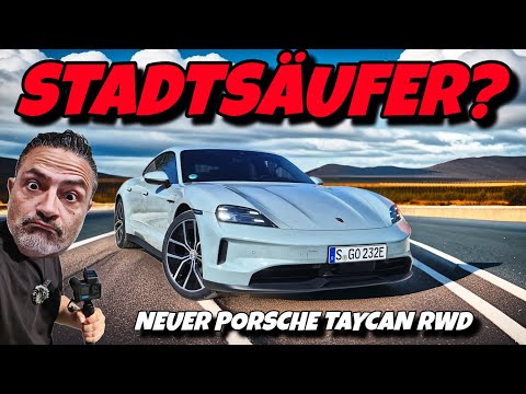 Das verbraucht der neue Porsche Taycan mit Heckantrieb in der Stadt!