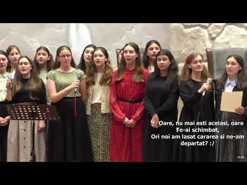 Tinerii bisericii Betania Cluj -”Oare nu mai ești același?”