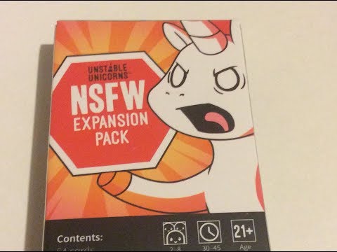 Unstable Unicorns NSFW Base Game BF EU 1ks - YouTube Video