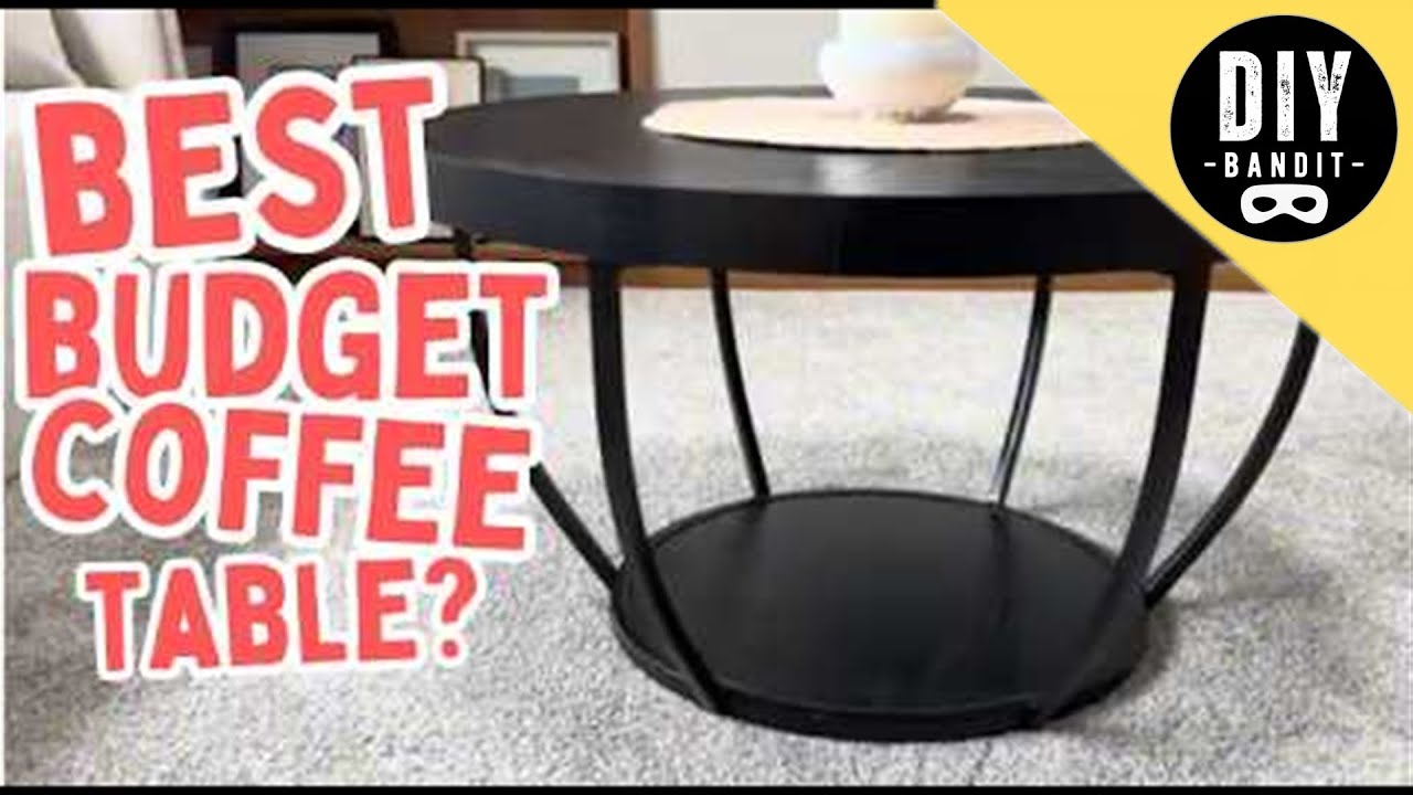 🔥New Modern 2-Tier Round Coffee Table  |  Tribesigns   |   Review + Assembly Instructions