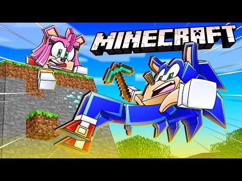 Sonic and Amy Squad - LOOK OUT!! - Sonic & Amy Play MINECRAFT LIVE!! (Part 2)