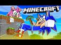 LOOK OUT!! - Sonic & Amy Play MINECRAFT LIVE!! (Part 2)