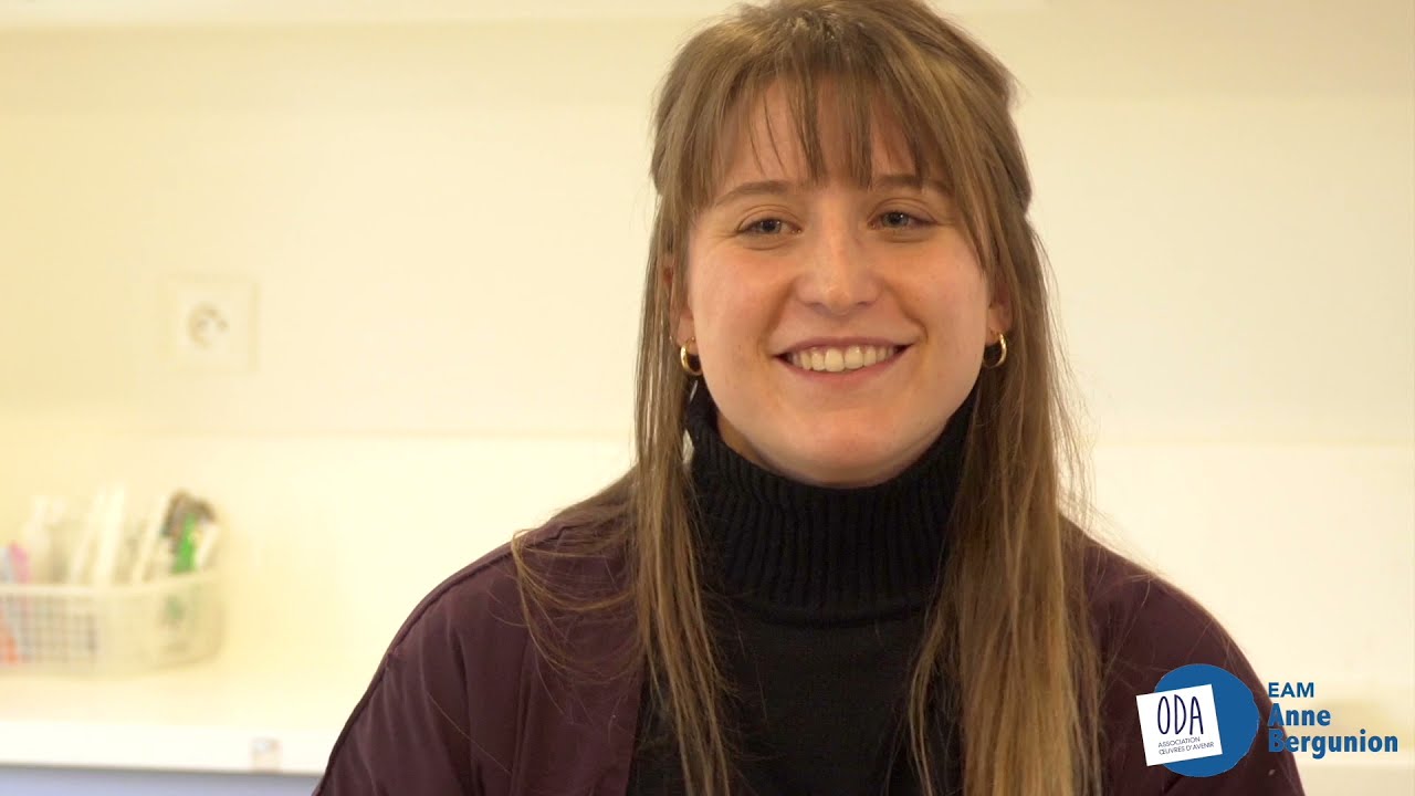 Eva Blond, cadre de santé chez Œuvres d'Avenir