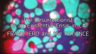 FRANK IERO and the PATIENCE ”The Resurrectionist, or..."Lyrics （日本語字幕つき）