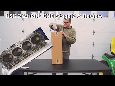 LS6 CNC Head Unboxing Texas Speed PRC Stage 2.5 Review