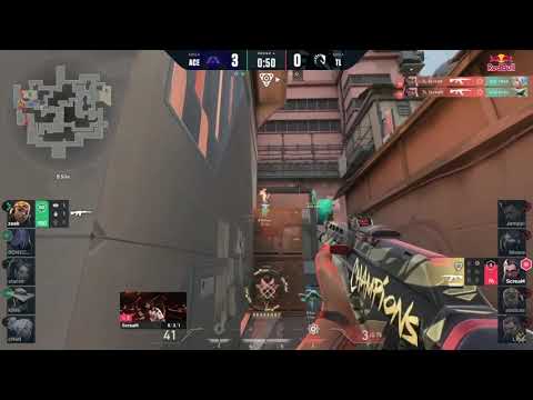 5 Headshot ACE by SCREAM | Team Liquid vs Acend - VALORANT Champions: Berlin - Semfinals