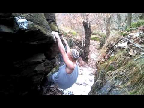 new bouldering problems gothenburg (psymple way V1)