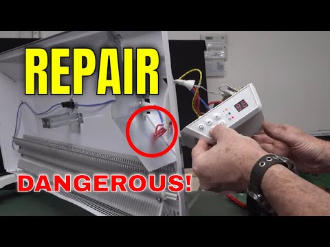 EEVblog 1481 - Dodgy Dangerous Heater REPAIR