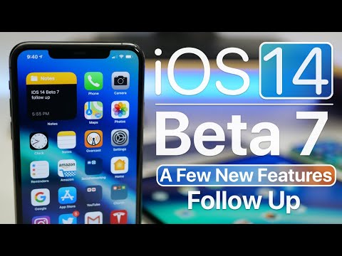 iOS 14 Beta 7 - A Few New Features and Follow Up