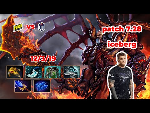 Navi.Iceberg Doom Mid VS OG.TopSon Silencer - DOTA 2 7.28 - NAVI vs OG - Dota2 Gameplay