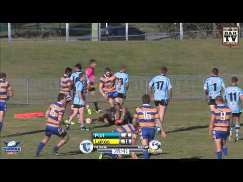 2014 Real NRL Round 17 1st Grade Highlights - Port Stephens Sharks v Lakes United Seagulls