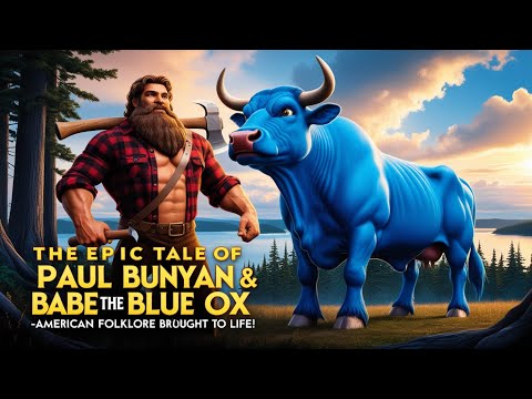 Paul Bunyan & Babe the Blue Ox: The Epic American Folktale |Full Story #AmericanFolktale #folktales
