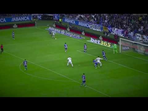ronaldo first goal v deportivo 1:0