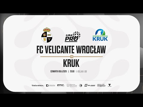 FC VELICANTE WROCŁAW - KRUK | PRO LIGA, Sezon Jesień 2025 - 06.11.2025