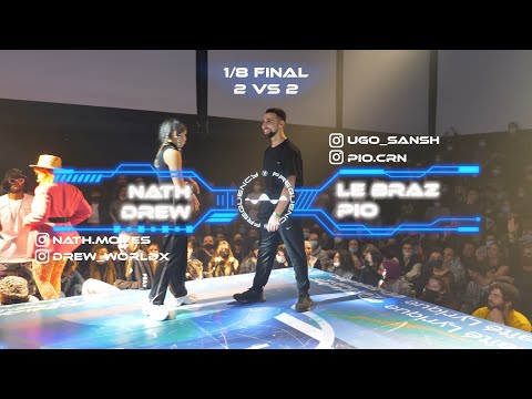 Nath & Drew vs Le Braz & Pio 2vs2 1/8 finals @ Frequency SS21