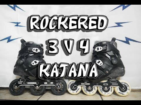 Rockered Review: 3 v 4 Wheel Katana Skate Frames