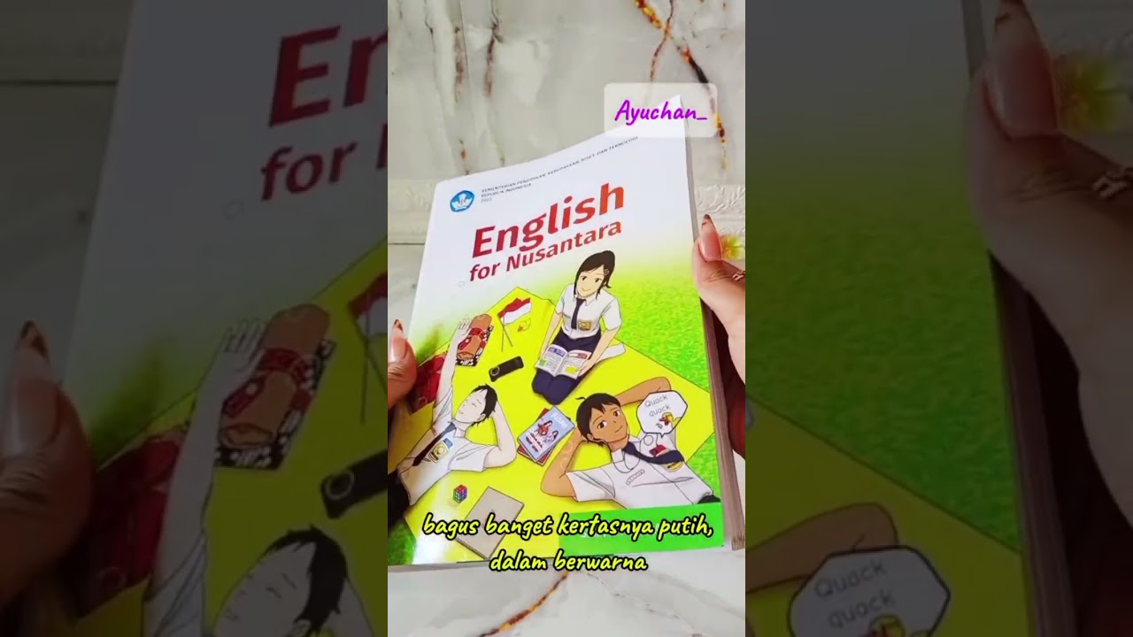 Buku bahasa Inggris kelas 8 kurmer #unboxing