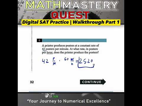 Digital SAT Practice Test 1 Walkthrough Part 1