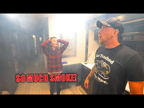 Our Entire Bus Filled With Smoke! This Trip Is Out Of Control! 
