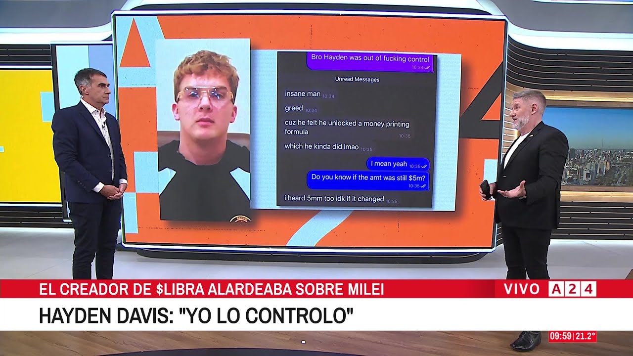 📸 ESCÁNDALO CRIPTO: LOS POLÉMICOS MENSAJES DEL CREADOR DE $LIBRA EN EL PASE ENTRE LAJE Y NOVARESIO