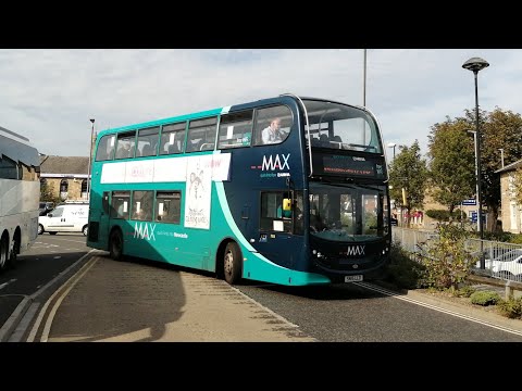 Route X15: 7553/SN15 LLD-Arriva Northumbria-Dennis Trident 2/ADL Enviro 400