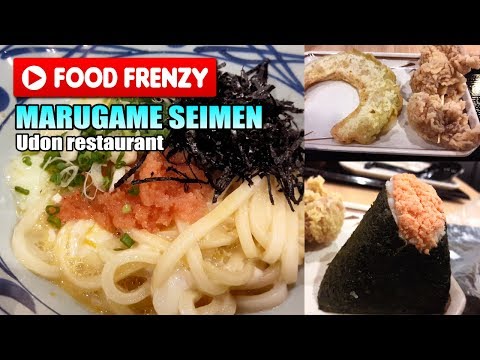 Restaurante Udon MARUGAME SEIMEN | Food Frenzy#03