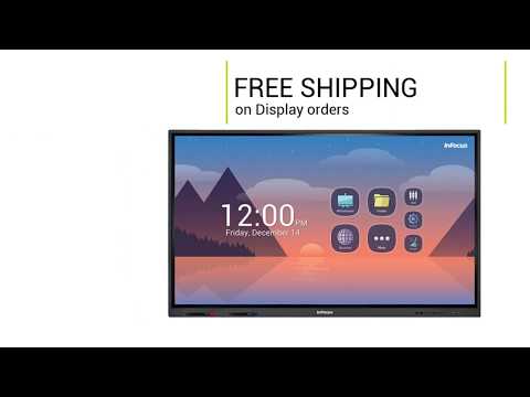 InFocus JTouch INF8640e 86" LED Interactive display at OfficeWonderland