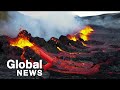 Iceland Volcano Mesmerizing Drone Video Shows Lava Bubbling To The Surface