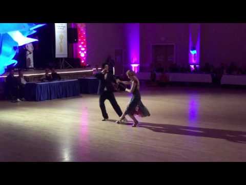  Eugenia Parrilla  and  Yanick Wyler  are  dancing  at  Seattle Tango Festival  in  2016