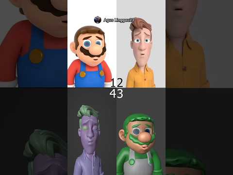 Mario Baby GUGU GAGA - TirMac Animation - Mario Compilation - Coffin dance song cover