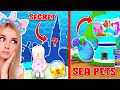 I Found The TOP SECRET LOCATION Of The *NEW* UNDERWATER PETS In Adopt Me!