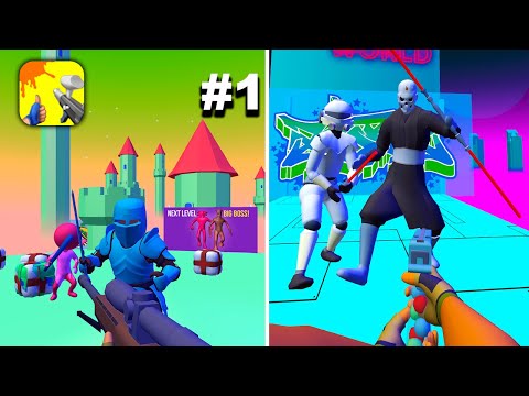 Paintball Shoot: Knock 'Em All - Hyper Hybrid Casual - Gameplay Walkthrough (iOS & Android) - YouTube