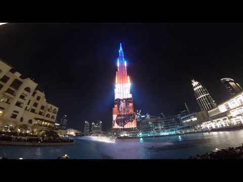 GUINNESS WORLD RECORD: Burj Khalifa Light Show 2018 | The Last Repeat Show | January 6 2018