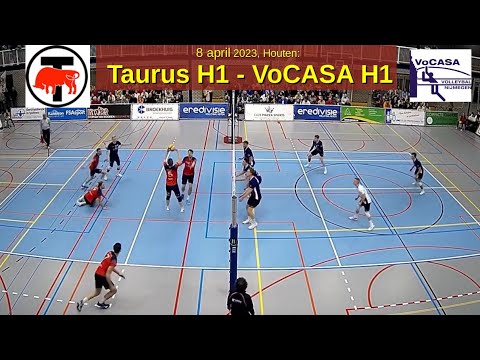 2023-04-08 Taurus - VoCASA (samenvatting 11 min) Eredivisie Heren Volleybal