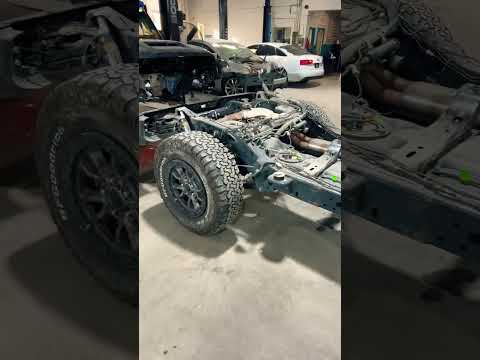 2021 Jeep Rubicon “Frame Swap” #automobile #bodyshop #frameswap #jeep #detroit