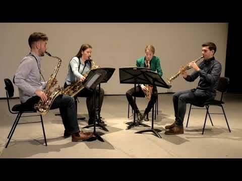 Camille Saint-Saëns - Danse Macabre (Ebonit Saxophone Quartet)
